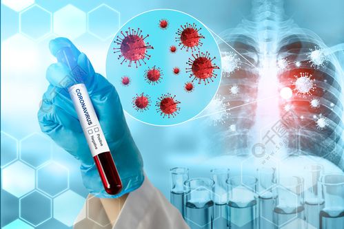 冠状病毒covid-19医学测试疫苗的研发概念科学家正在实验室研究和分析
